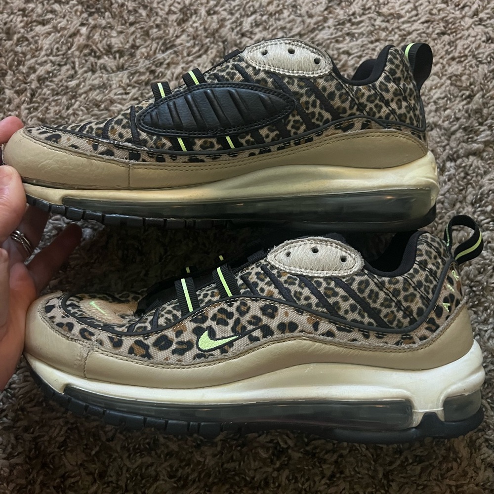 Nike Air Max animal print sneakers size 9